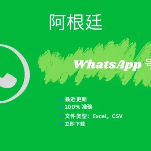 阿根廷 WhatsApp 号码