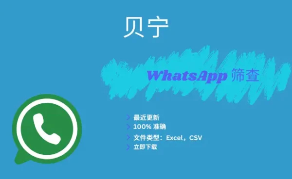 贝宁 WhatsApp 筛查