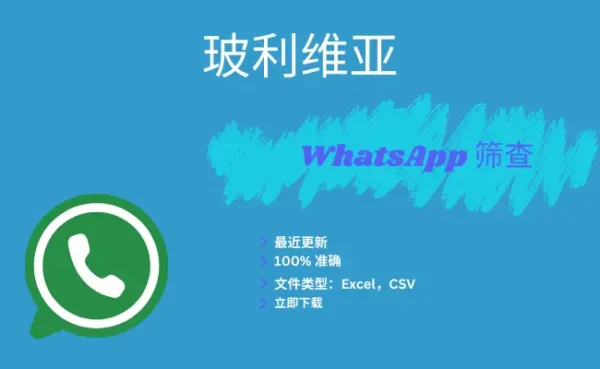 玻利维亚 WhatsApp 筛查