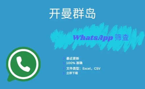 开曼群岛 WhatsApp 筛查