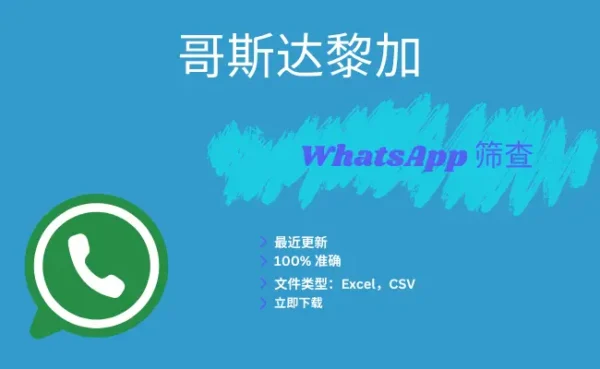 哥斯达黎加 WhatsApp 筛查