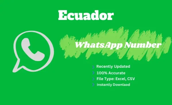 Ecuador whatsapp number