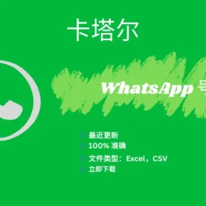 卡塔尔 WhatsApp 号码