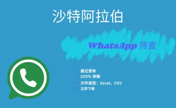 沙特阿拉伯 WhatsApp 筛查