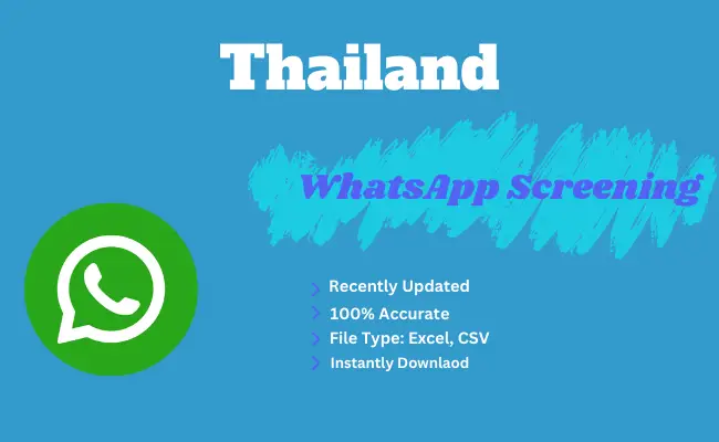 Thailand whatsapp screening