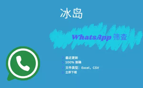冰岛 WhatsApp 筛查